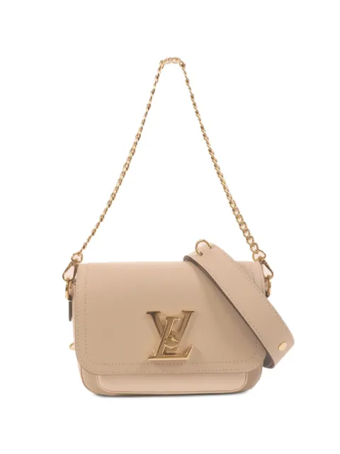 Louis Vuitton Pre-Owned Lockme Tender leather tote bag Neutrals M58554