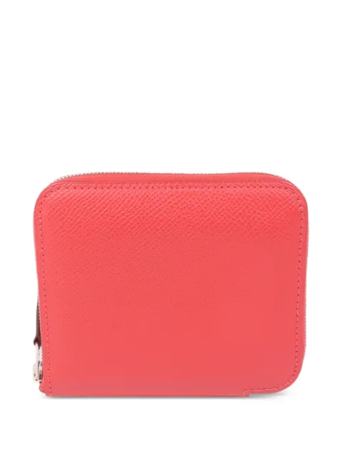 Hermès Pre-Owned 2017 Silk´In Epsom wallet Red AA5