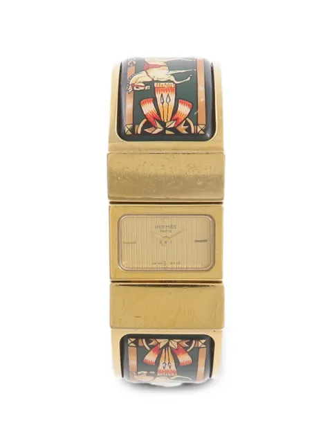 Hermès Pre-Owned Loquet 19mm watch Gold L01201