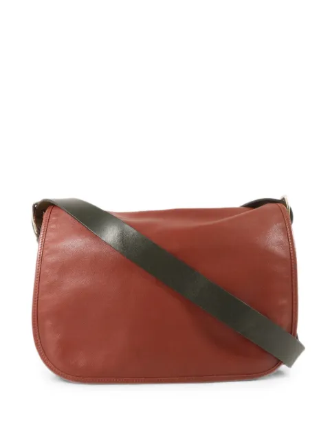 Hermès Pre-Owned Barda 30 Swift leather shoulder bag Red A4689PHW