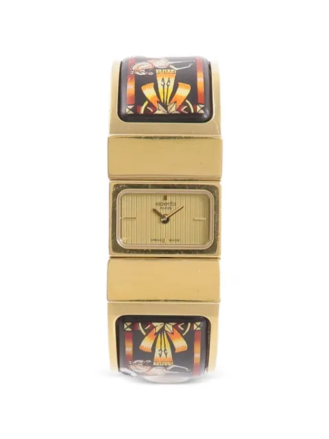 Hermès Pre-Owned Loquet 20mm watch Gold L01201