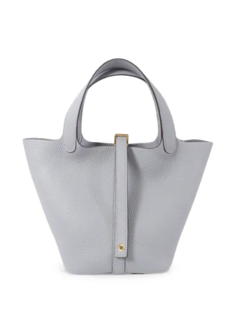 Hermès Pre-Owned Picotin Lock tote bag Grey GP0GHW