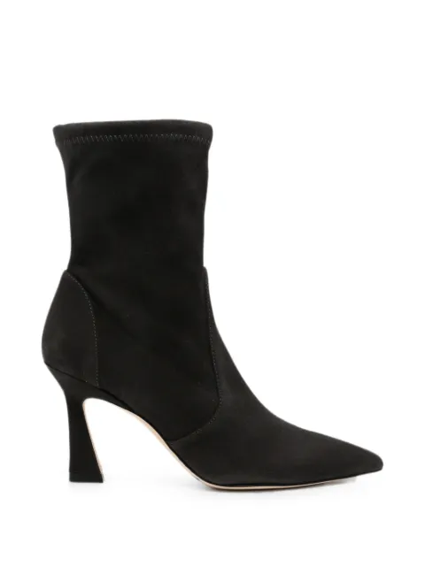 Stuart Weitzman Vinnie pointed-toe ankle boots Black SM884