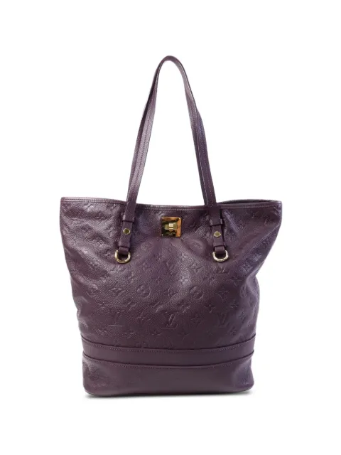 Louis Vuitton Pre-Owned Citadine PM Monogram Empreinte tote bag Purple M94049