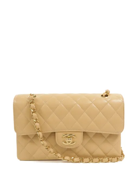 CHANEL Pre-Owned Classic 23 turn-lock shoulder bag Neutrals A01113