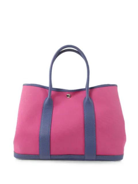 Hermès Pre-Owned PM Garden Party tote bag Pink C9I7E