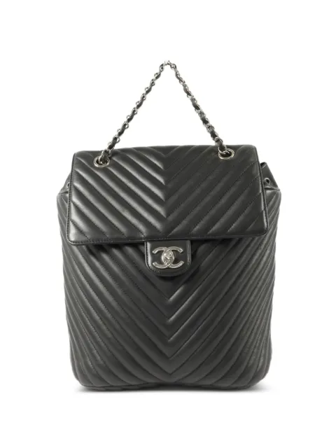 CHANEL Pre-Owned Urban Spirit turn-lock backpack Black URBANSPIRITBACKPACK