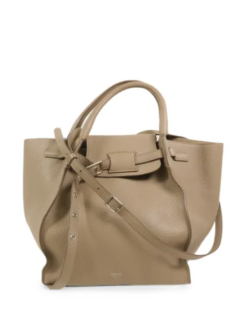 Celine Pre-Owned small Big Bag leather tote bag Brown SMALLBIGBAG