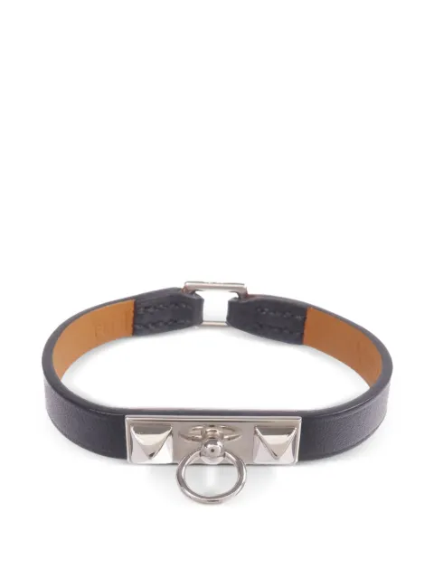 Hermès Pre-Owned 2014 Rivale Mini bracelet Silver RBLACK