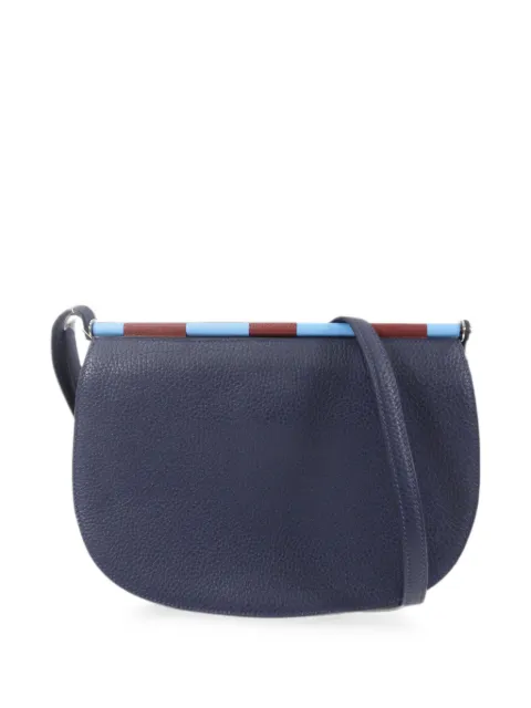 Hermès Pre-Owned Sac Saut 25 shoulder bag Blue D2ZPHW