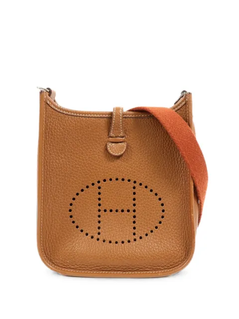 Hermès Pre-Owned Evelyne TPM shoulder bag Brown C37