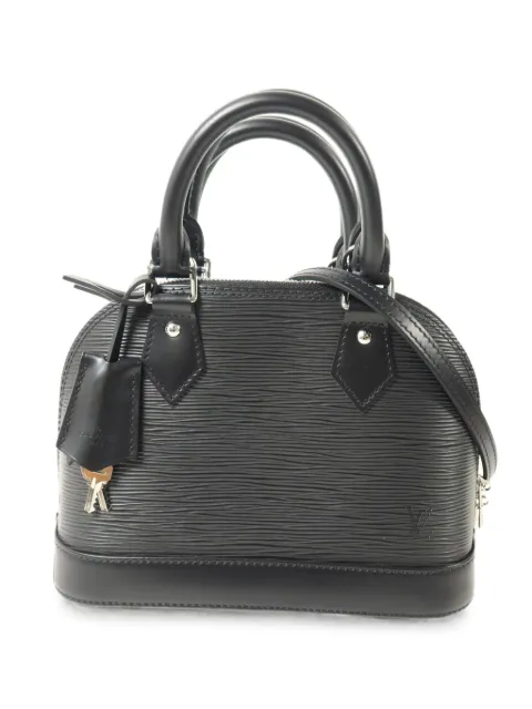 Louis Vuitton Pre-Owned BB Alma Epi-leather tote bag Black M40862