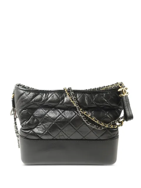 CHANEL Pre-Owned Gabrielle chain-strap shoulder bag Black A93824
