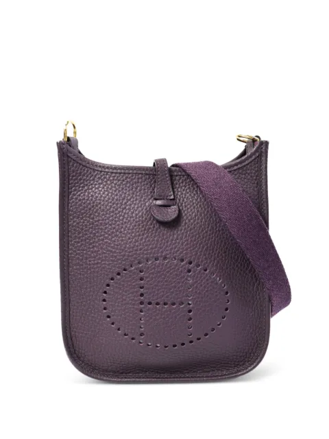 Hermès Pre-Owned 2018 TPM Evelyne shoulder bag Purple C59