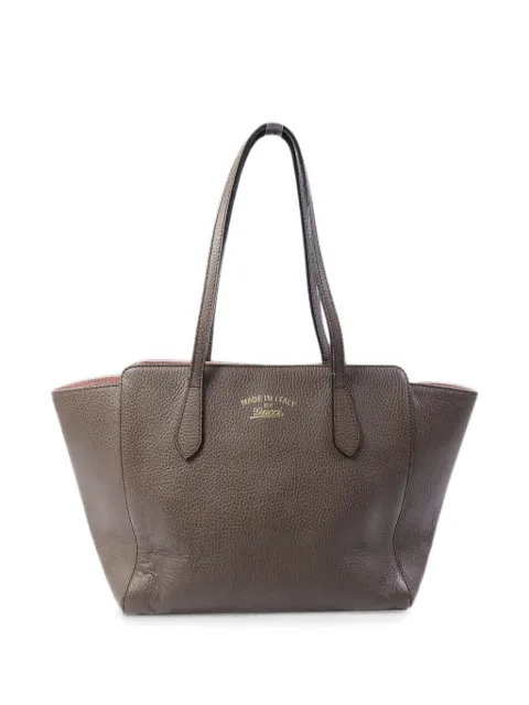 Gucci Pre-Owned Swing tote bag Brown 354408