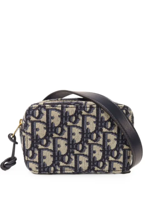 Christian Dior Pre-Owned Oblique belt bag Blue 2180100366423