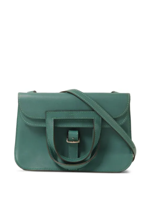 Hermès Pre-Owned mini Halzan shoulder bag Green AZ6