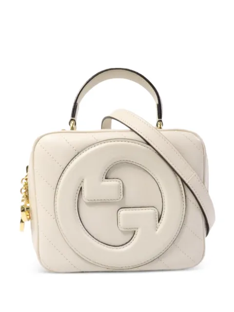 Gucci Pre-Owned Blondie quilted tote bag White 744434
