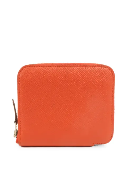 Hermès Pre-Owned leather wallet Orange C2R