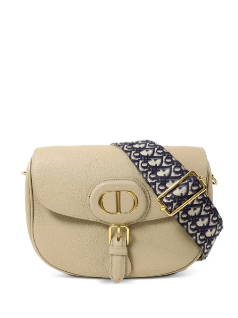 Christian Dior Pre-Owned large Bobby leather shoulder bag Neutrals BOBBYLARGE
