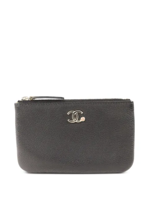 CHANEL Pre-Owned CC mini pouch Black MINIPOUCH