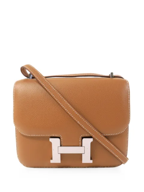 Hermès Pre-Owned Constance mini shoulder bag Brown D37