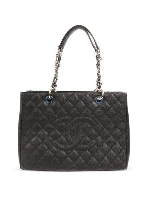CHANEL Pre-Owned CC Grand Shopping tote bag Black A509954