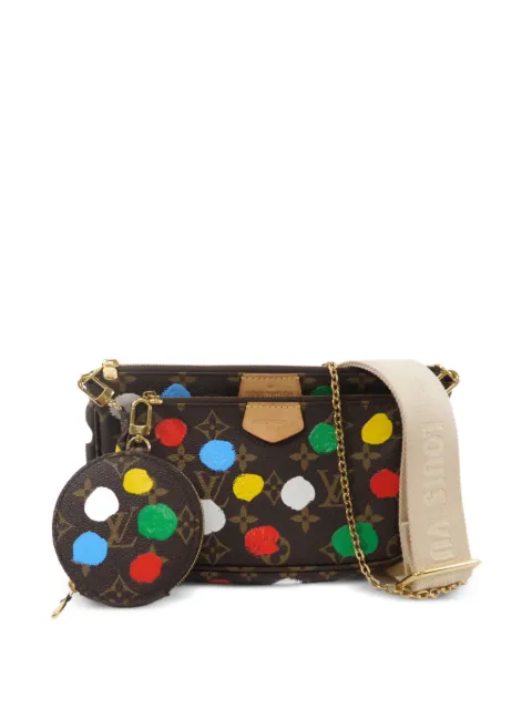 Louis Vuitton Pre-Owned x Yayoi Kusama 2023 Multi Pochette Monogram cross body bag Brown M46385