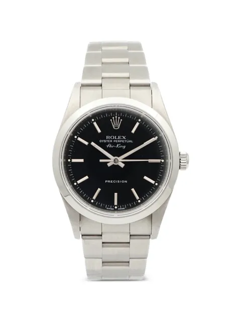 Rolex 2002 Air King 34mm watch Black 14000M2002YR