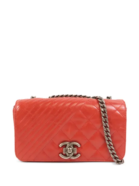 CHANEL Pre-Owned Boy Channel shoulder bag Red COCOBOY