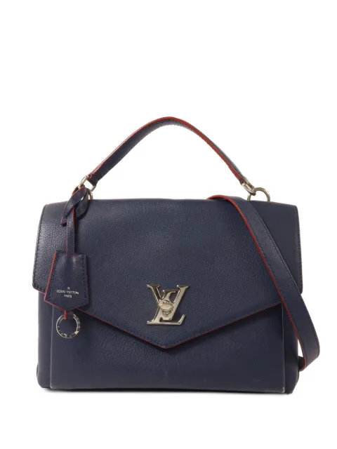 Louis Vuitton Pre-Owned 2019 Mylockme leather shoulder bag Blue M53197