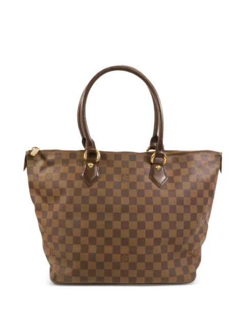 Louis Vuitton Pre-Owned Saleya MM Damier tote bag Brown N51182