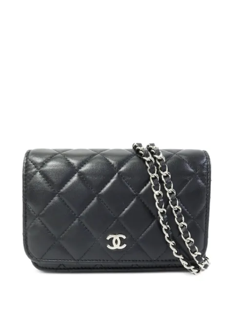 CHANEL Pre-Owned CC chain shoulder bag Black CHAINSHOULDER