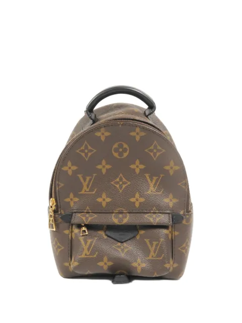 Louis Vuitton Pre-Owned mini Palm Springs Monogram backpack Brown M44873
