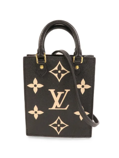 Louis Vuitton Pre-Owned Petit Sac Plat tote bag Black M57937