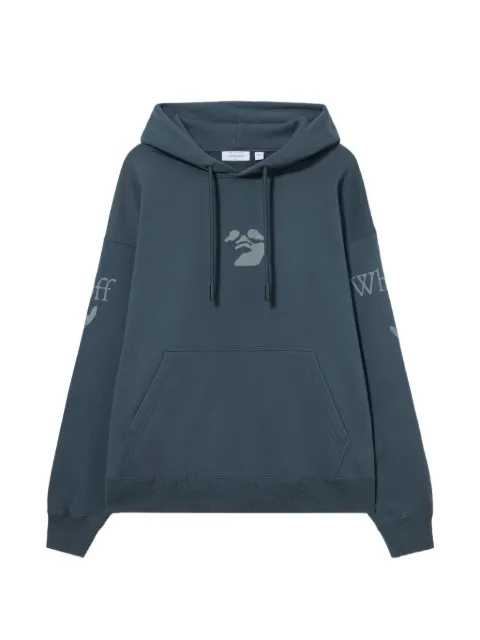 Off-White Swimming Logo Skate hoodie Blue 44MBB085F26F002460