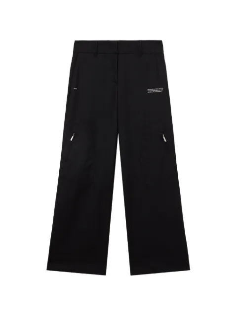 Off-White Light Wool Corporate Toybox trousers Pink 2FH00598BW003