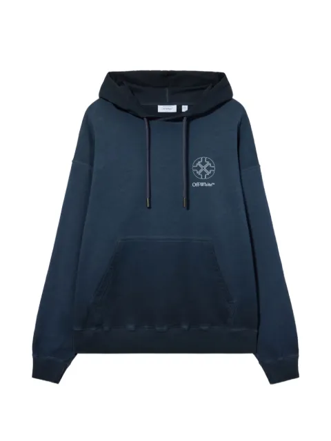 Off-White Half Arrow Skate hoodie Blue 44MBB085F26F00W411