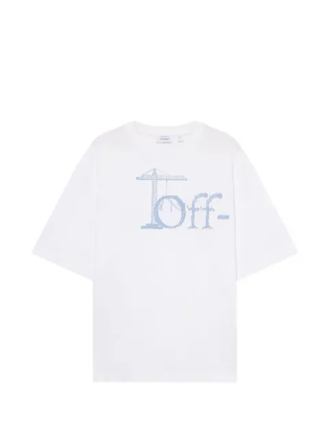 Off-White City Nature Skate short sleeve T-Shirt White 44MAA120F26J00N100