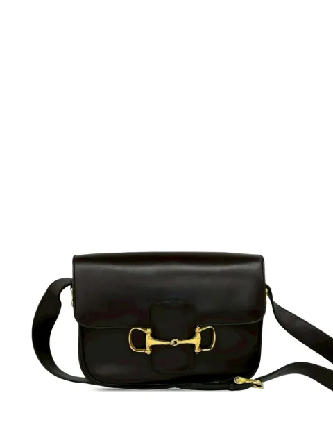 Celine Pre-Owned 2000-2010 Leather crossbody bag Brown RK8XALFMYXIEA4B1