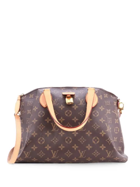 Louis Vuitton Pre-Owned Rivoli Handbag Monogram Canvas MM satchel Brown MPK9358SD4P46XUM