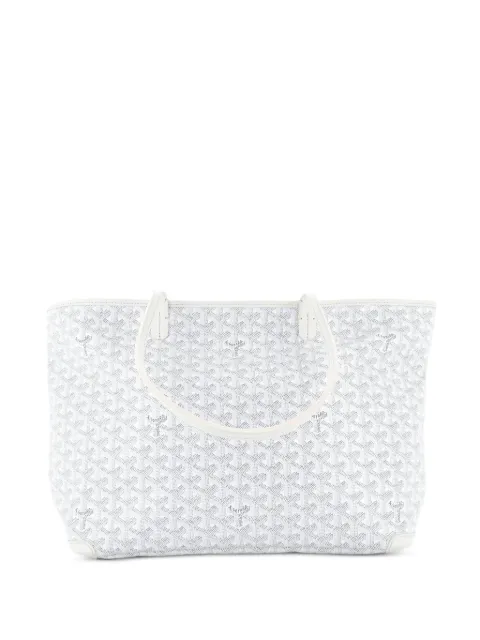 Goyard Pre-Owned Artois Tote Coated Canvas MM shoulder bag White 7AIX7FNFGXTRWGOQ