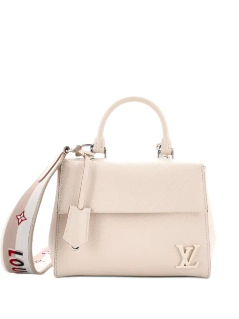 Louis Vuitton Pre-Owned Cluny Top Handle Bag Epi Leather Mini satchel Neutrals R3LYAMG47VVF3629