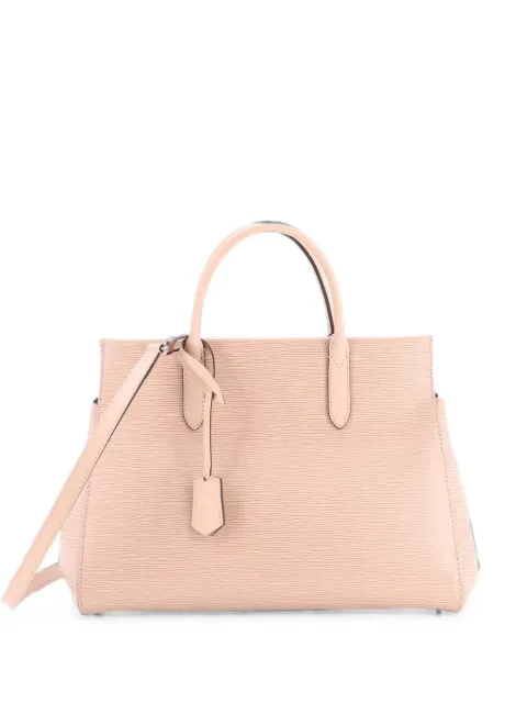 Louis Vuitton Pre-Owned Marly Handbag Epi Leather MM satchel Neutrals QIOFW4U7KIES1629