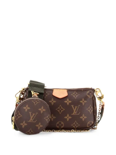 Louis Vuitton Pre-Owned Multi Pochette Accessoires Monogram Canvas crossbody bag Brown PKZH9MII90GV3SNR