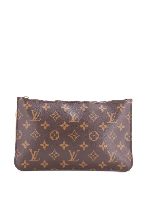 Louis Vuitton Pre-Owned Neverfull Pochette Monogram Canvas Large pouch Brown OU3FIN1Z6LHQDXDL