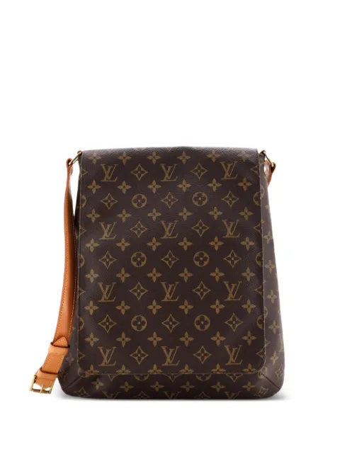 Louis Vuitton Pre-Owned Musette Salsa Handbag Monogram Canvas GM crossbody bag Brown MJMN0CHNGNTO6SYA