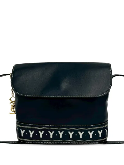 Saint Laurent Pre-Owned 20th Century Leather Cutout crossbody bag Blue C4WTBROTV8KO1JPU