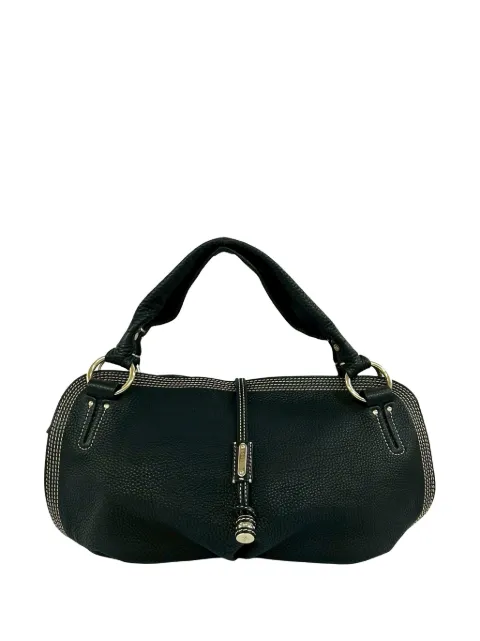 Celine Pre-Owned 2007 Calfskin Bittersweet shoulder bag Black NRJ7MAL0TL8DTYYM