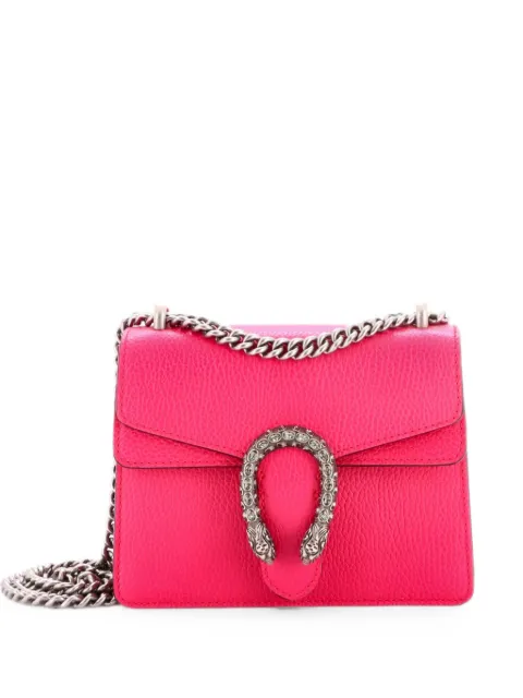 Gucci Pre-Owned Dionysus Bag Leather Mini crossbody bag Pink DI48D9RG2Y49UNLL